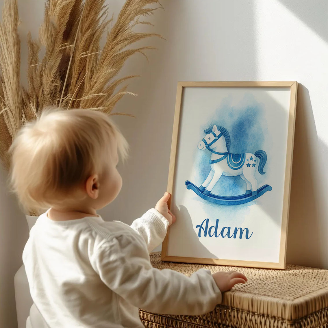 Custom Rocking Horse Poster 