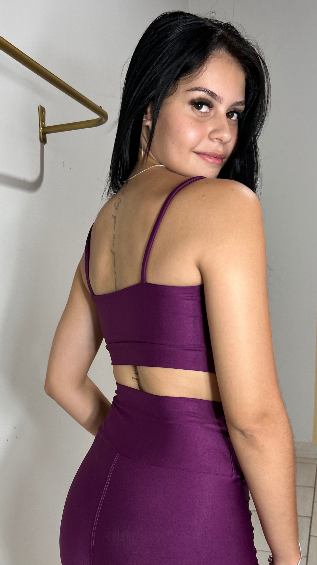 Conjunto Short Jade - Roxo