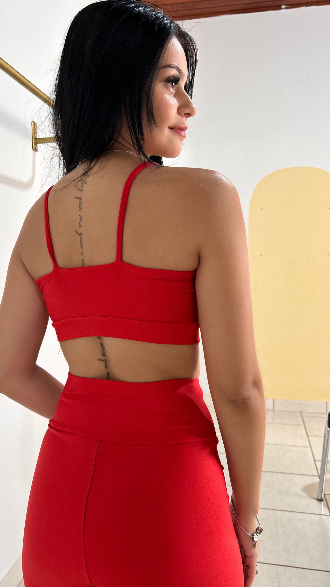 Conjunto Calça Jade - Vermelho