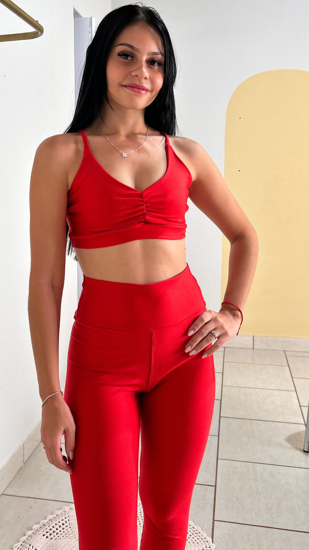 Conjunto Calça Jade - Vermelho