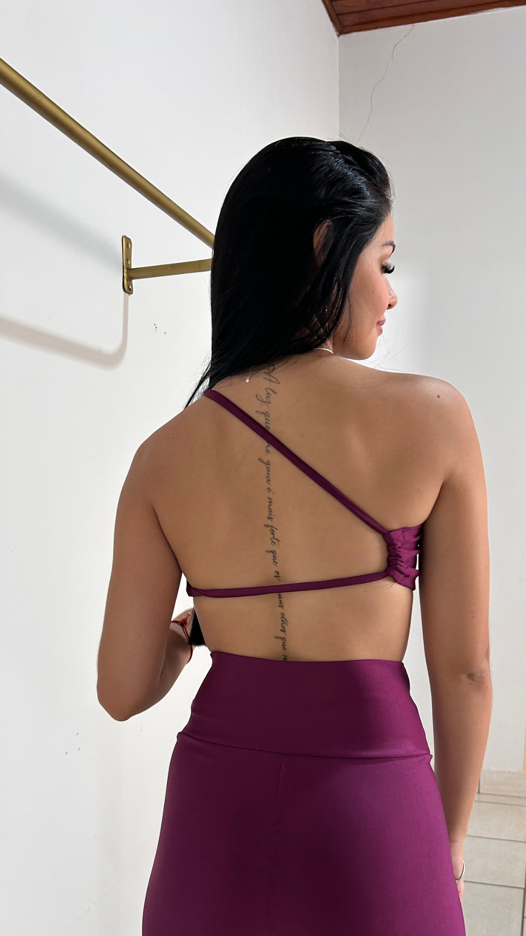 Conjunto Short Aurora - Roxo