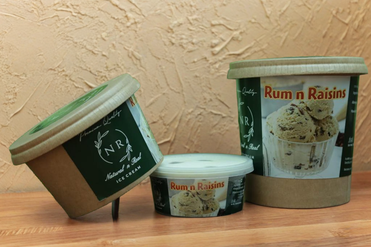 Rum n Raisins Ice Cream