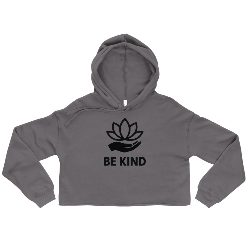 Be Kind Cropped Hoodie