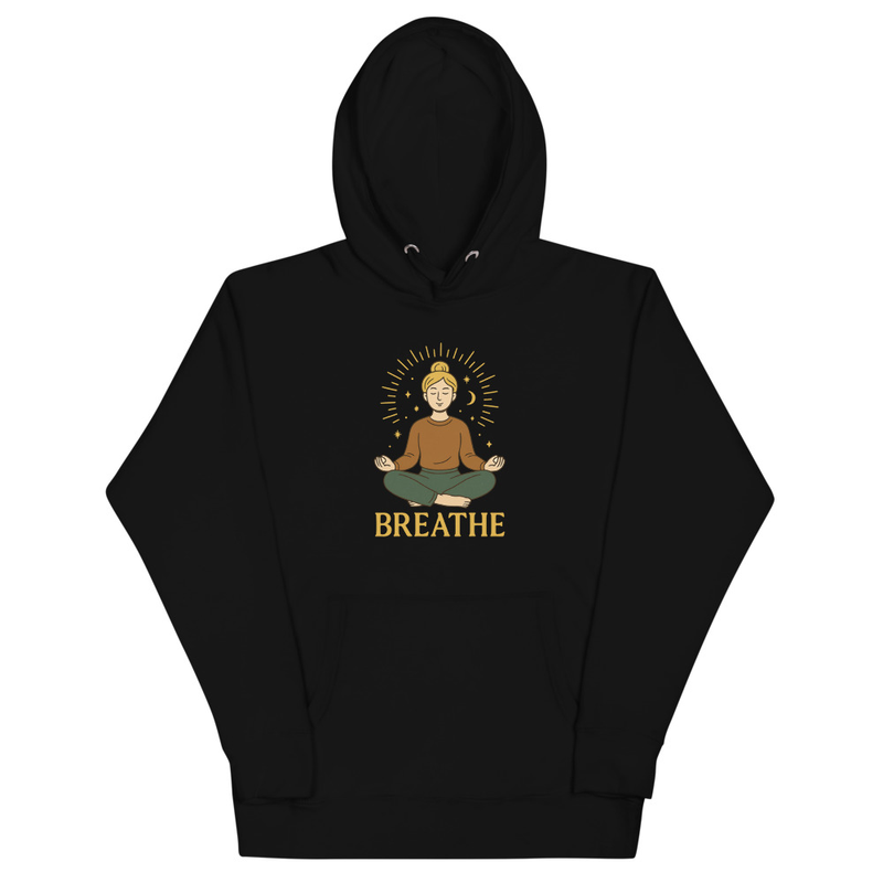 Breathe Meditation Hoodie