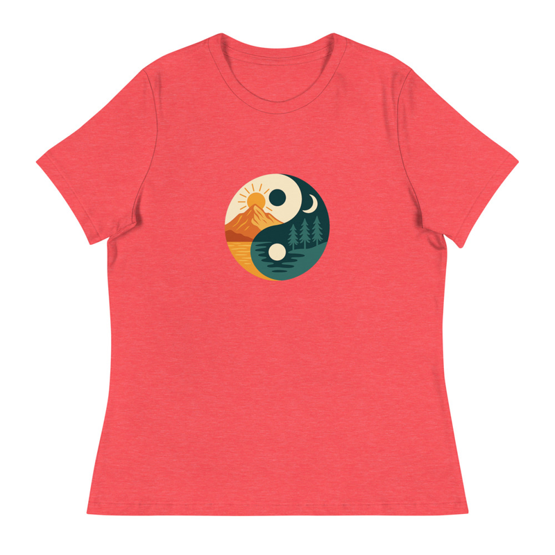 Yin Yang Nature Women's T-shirt