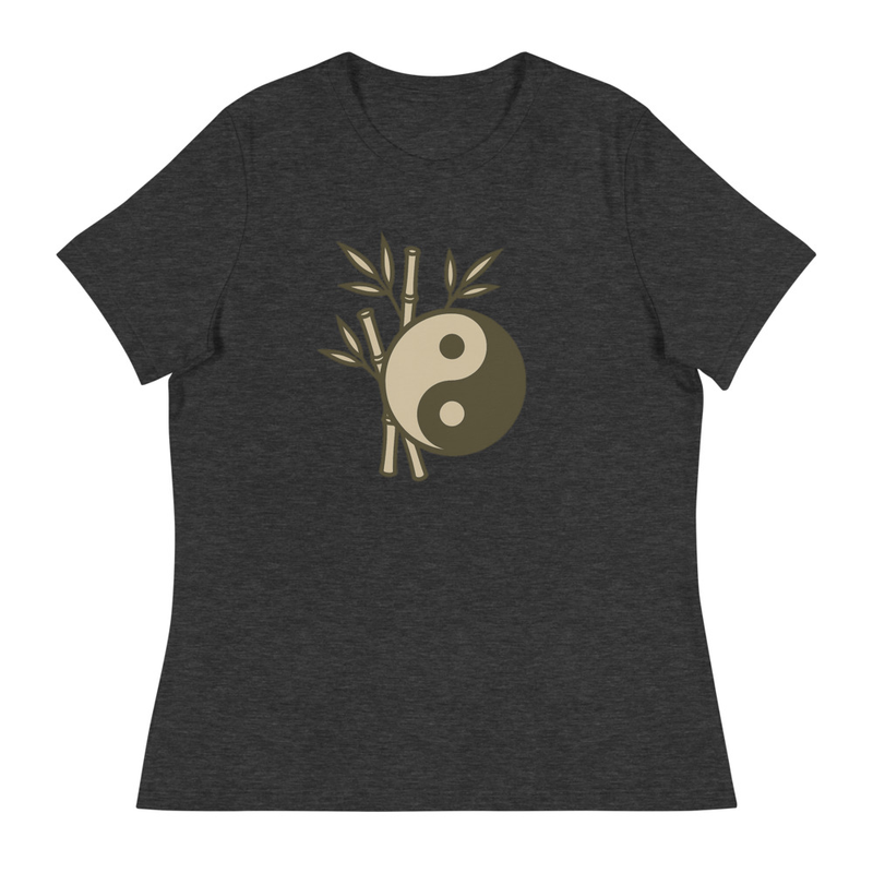 Yin Yang Bamboo Graphic T-shirt