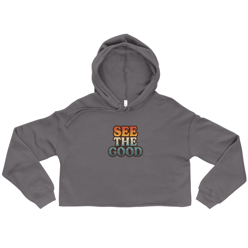 See The Good Cropped Hoodie