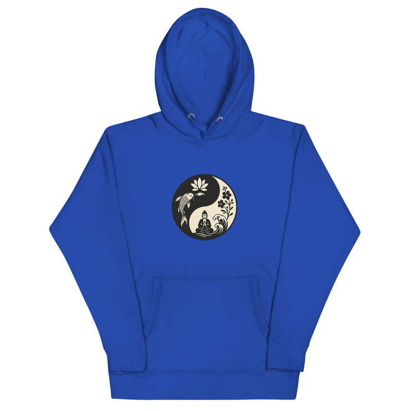Buddha Yin Yang Hoodie