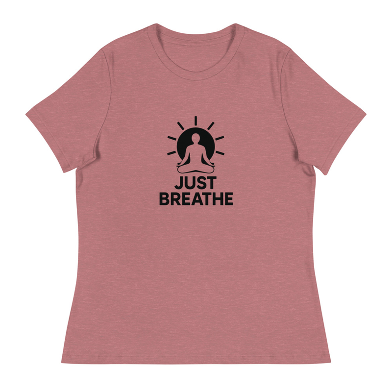 Just Breathe Meditation T-shirt