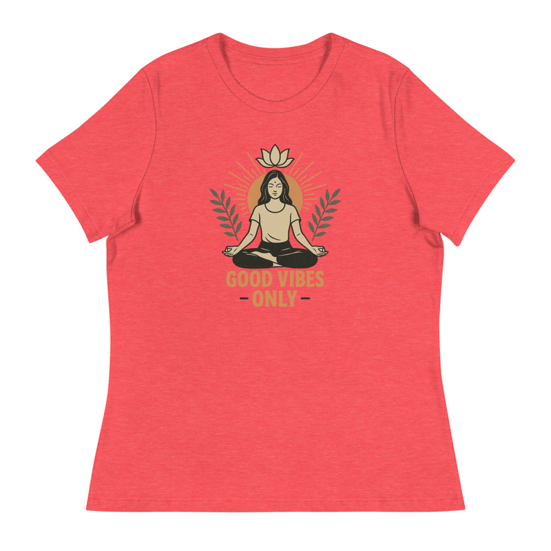Good Vibes Only Yoga T-shirt
