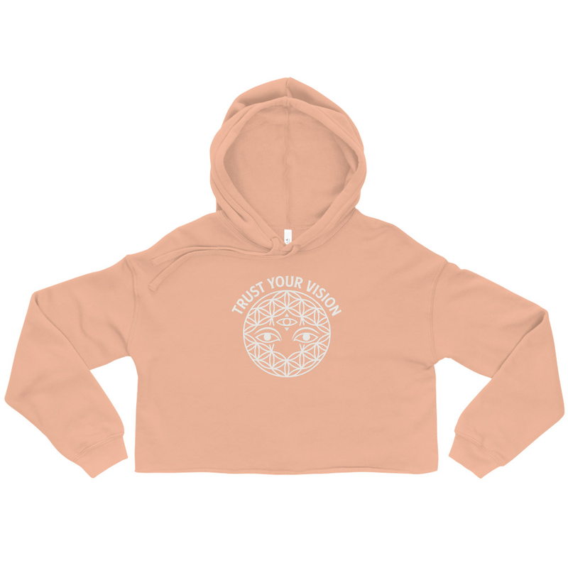 Trust Your Vision Cropped Hoodie