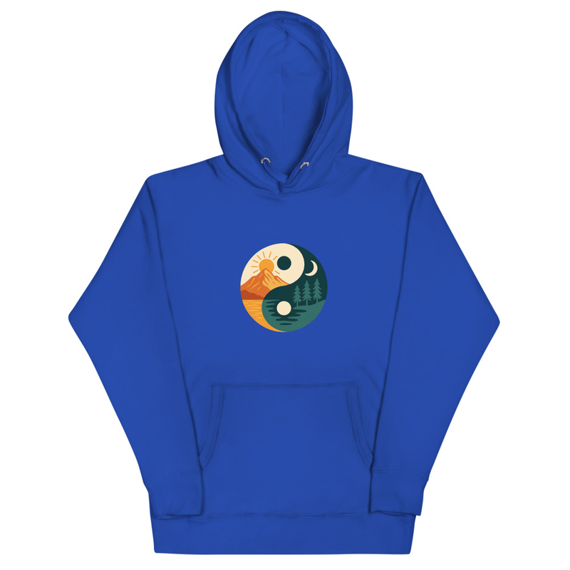 Yin Yang Nature Hoodie