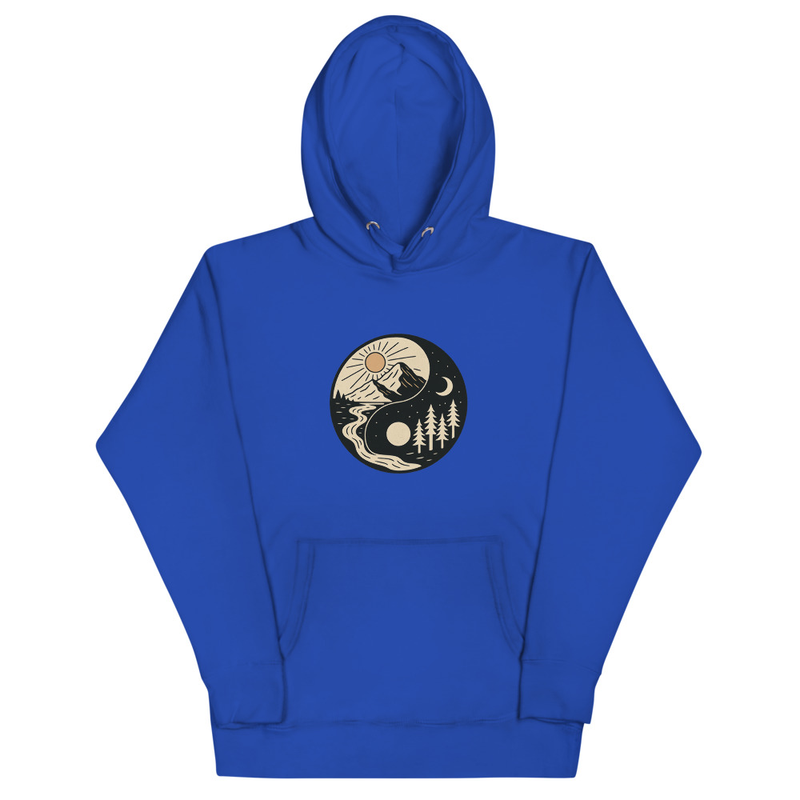 Yin Yang Nature Hoodie
