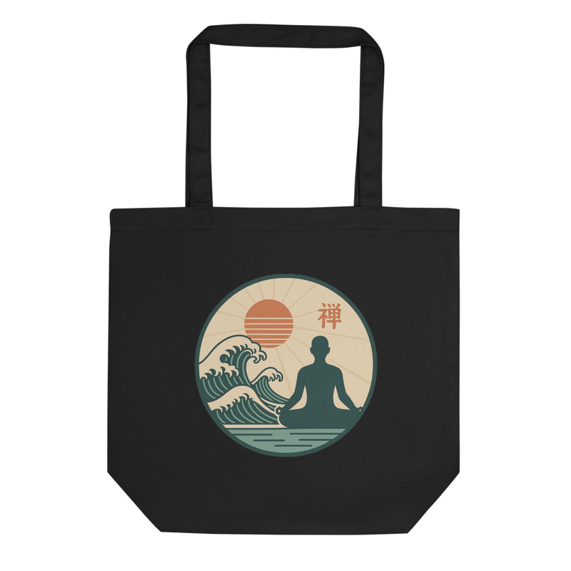 Zen Meditation Tote Bag