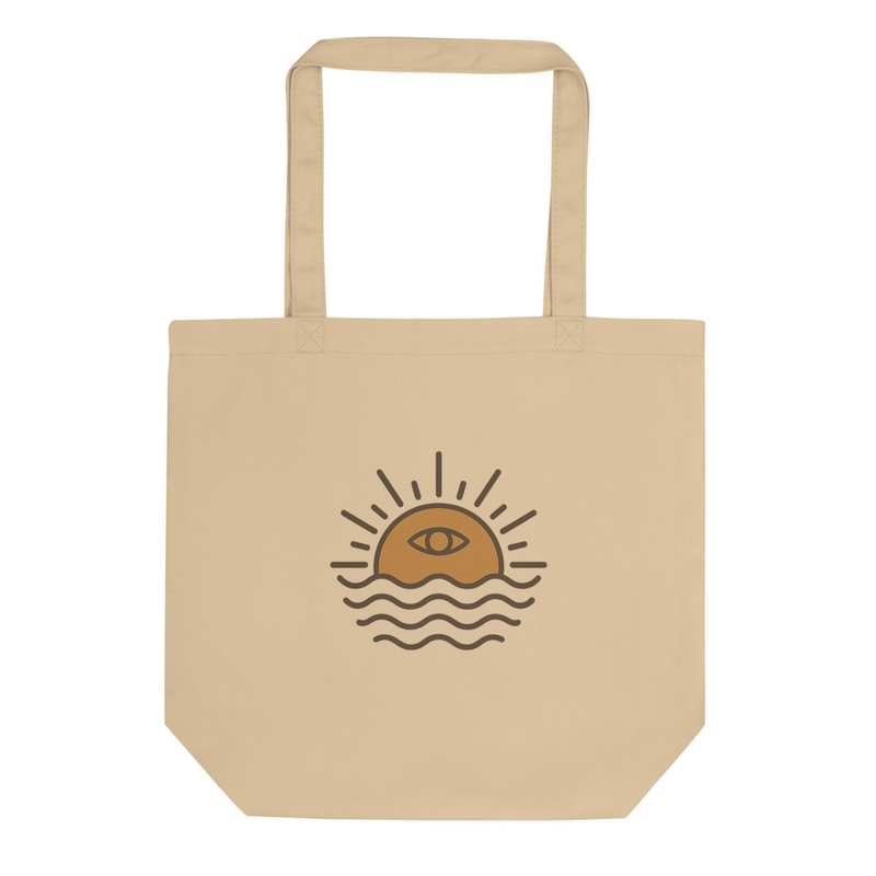 Sun-Eye Canvas Tote Bag