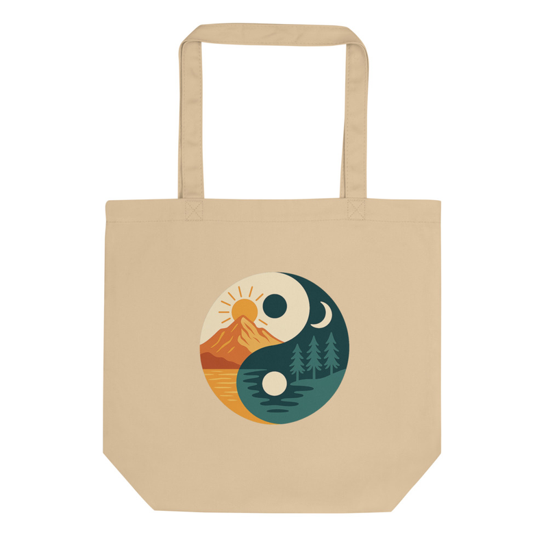 Nature Yin-Yang Tote Bag