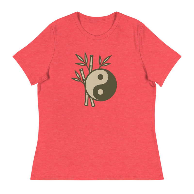 Yin Yang Bamboo Graphic T-shirt