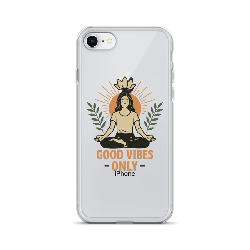 Good Vibes Only iPhone Case