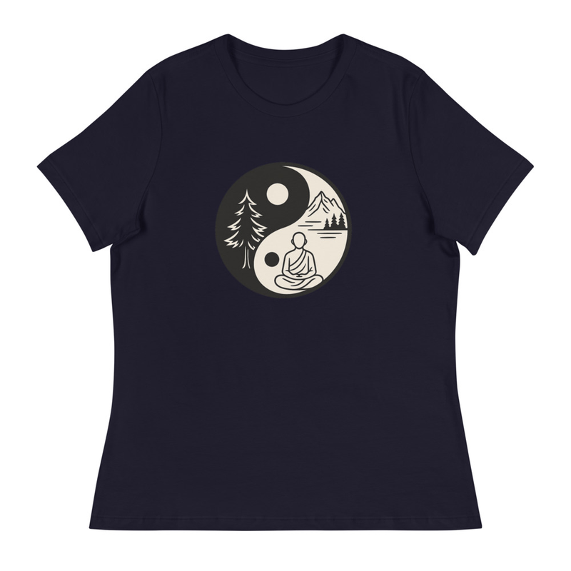 Nature Meditation Yin Yang T-shirt