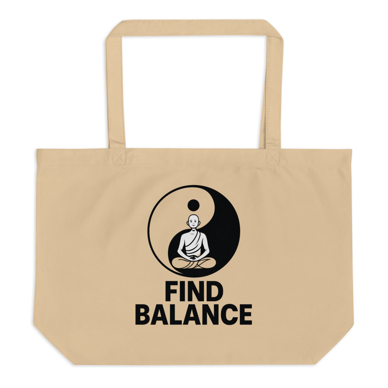 Find Balance Tote Bag