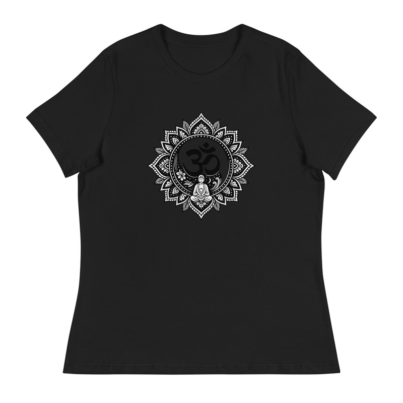 Mandala Om Symbol T-shirt