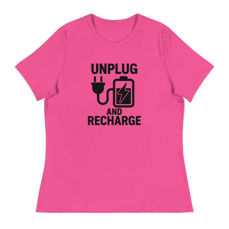 Unplug and Recharge T-shirt