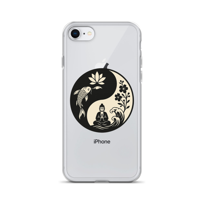 Yin-Yang Buddha iPhone Case