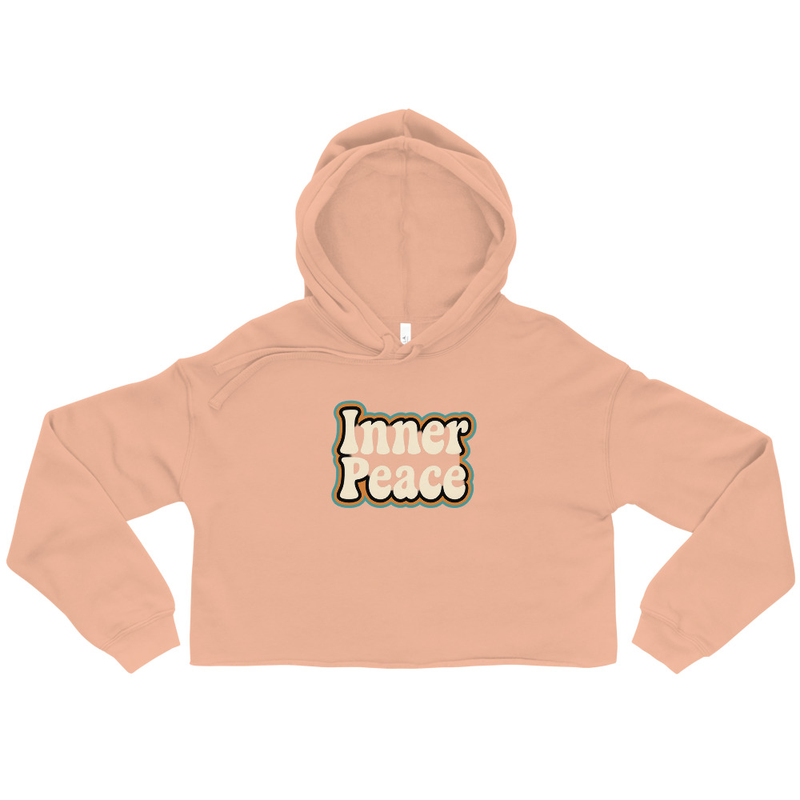 Inner Peace Cropped Hoodie