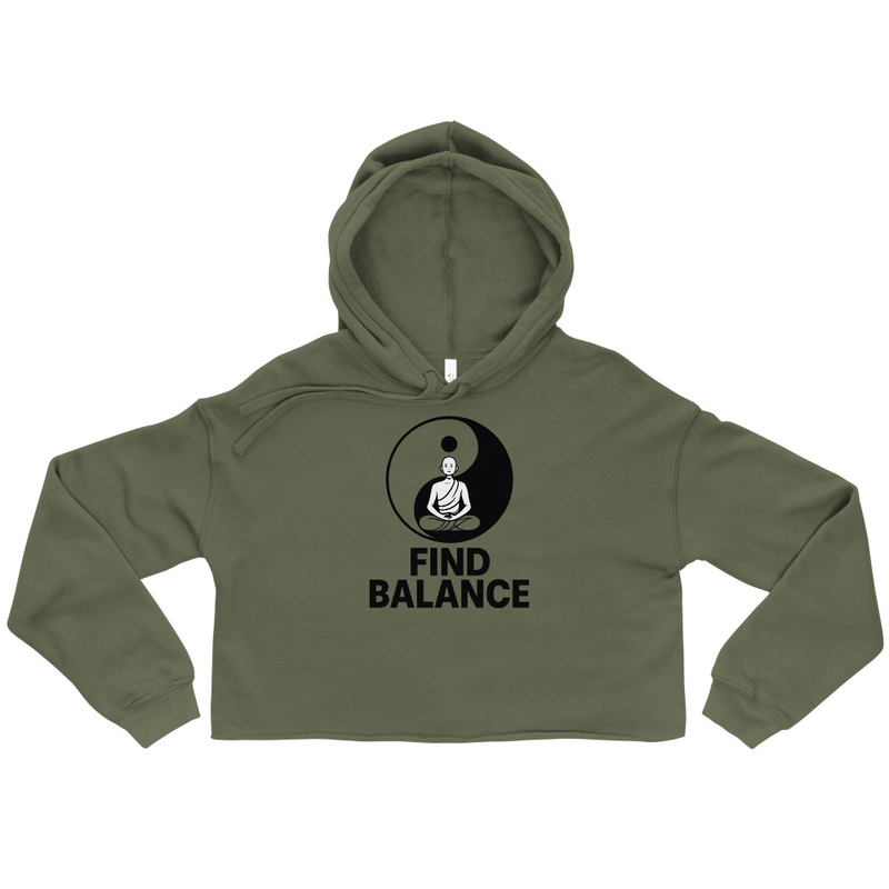 Find Balance Cropped Hoodie