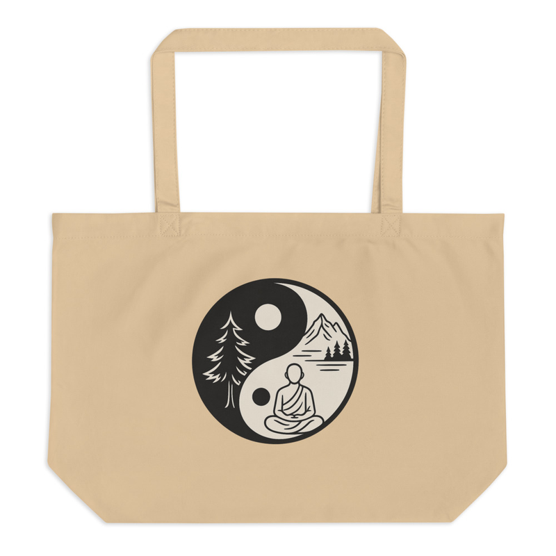 Yin Yang Nature Tote Bag