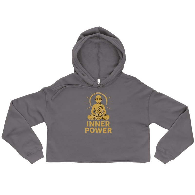 Inner Power Crop Hoodie