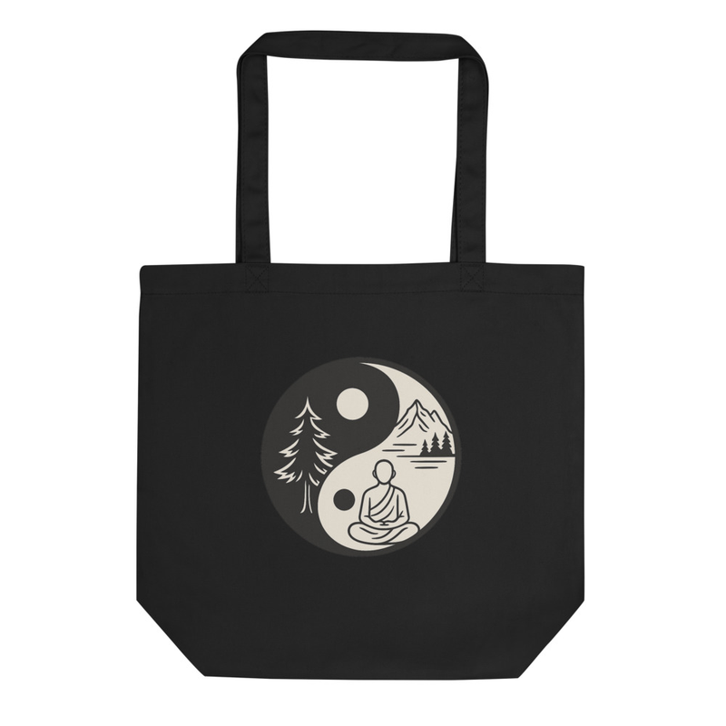 Yin Yang Nature Tote Bag
