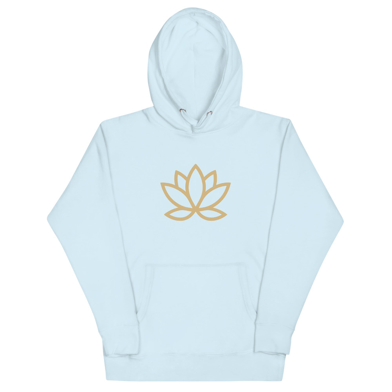 Lotus Print Hoodie