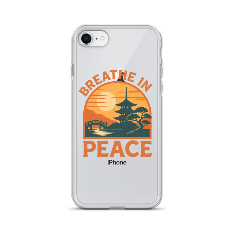 Breathe In Peace iPhone Case