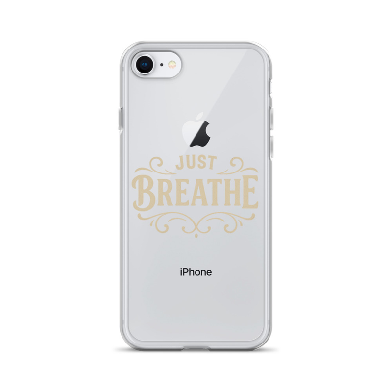 Just Breathe iPhone Case