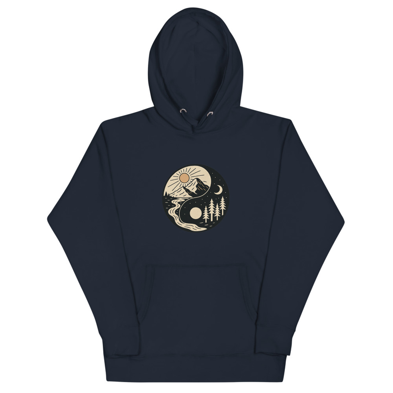 Yin Yang Nature Hoodie