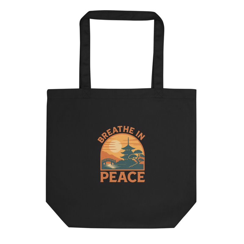 Breathe In Peace Tote Bag