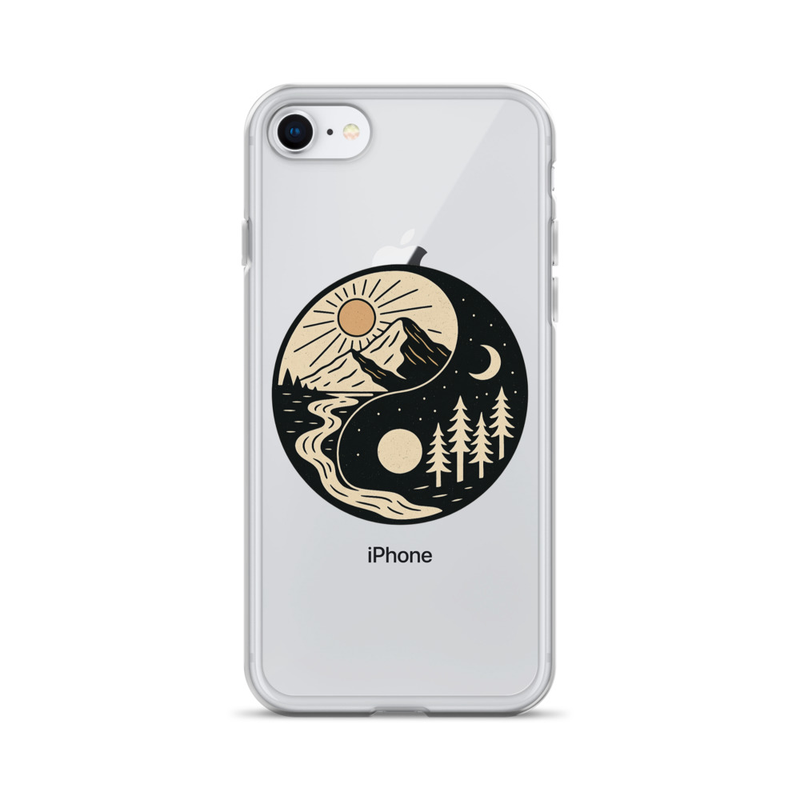 Nature Yin Yang iPhone Case