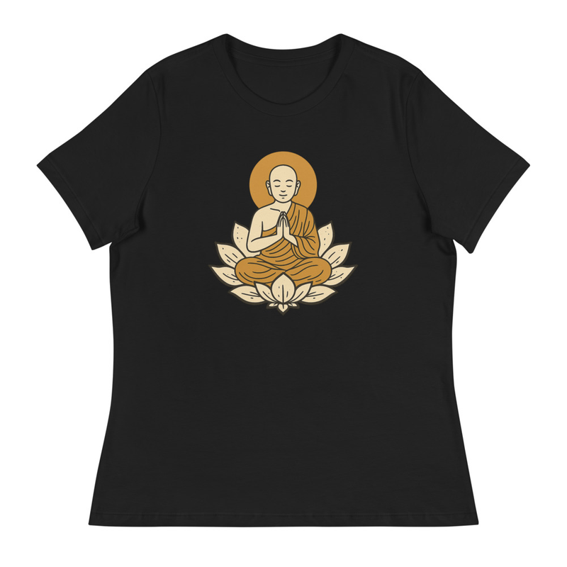 Peaceful Monk Meditation T-Shirt