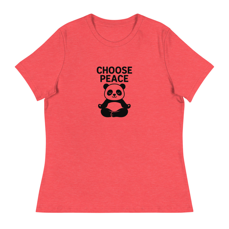 Choose Peace Panda T-shirt