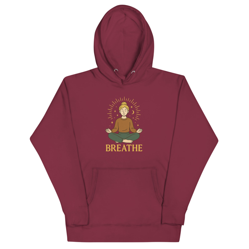 Breathe Meditation Hoodie