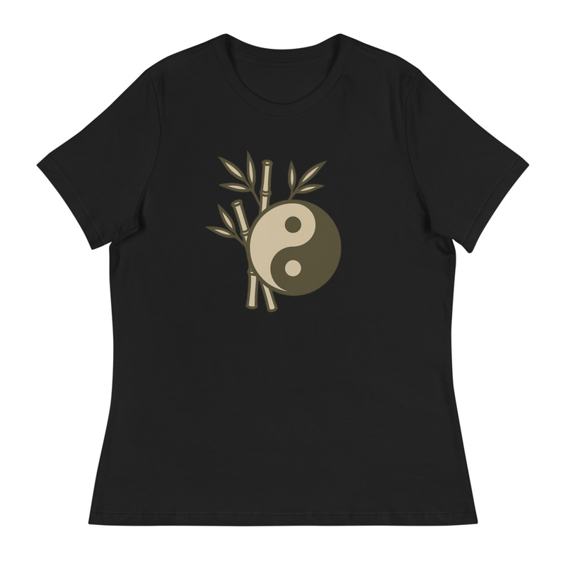 Yin Yang Bamboo Graphic T-shirt