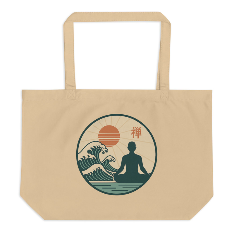 Zen Meditation Tote Bag
