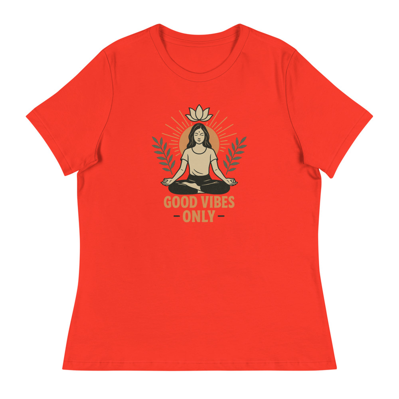 Good Vibes Only Yoga T-shirt