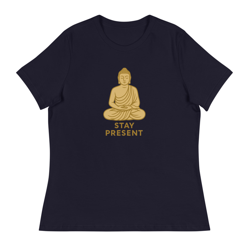 Stay Present Buddha T-shirt