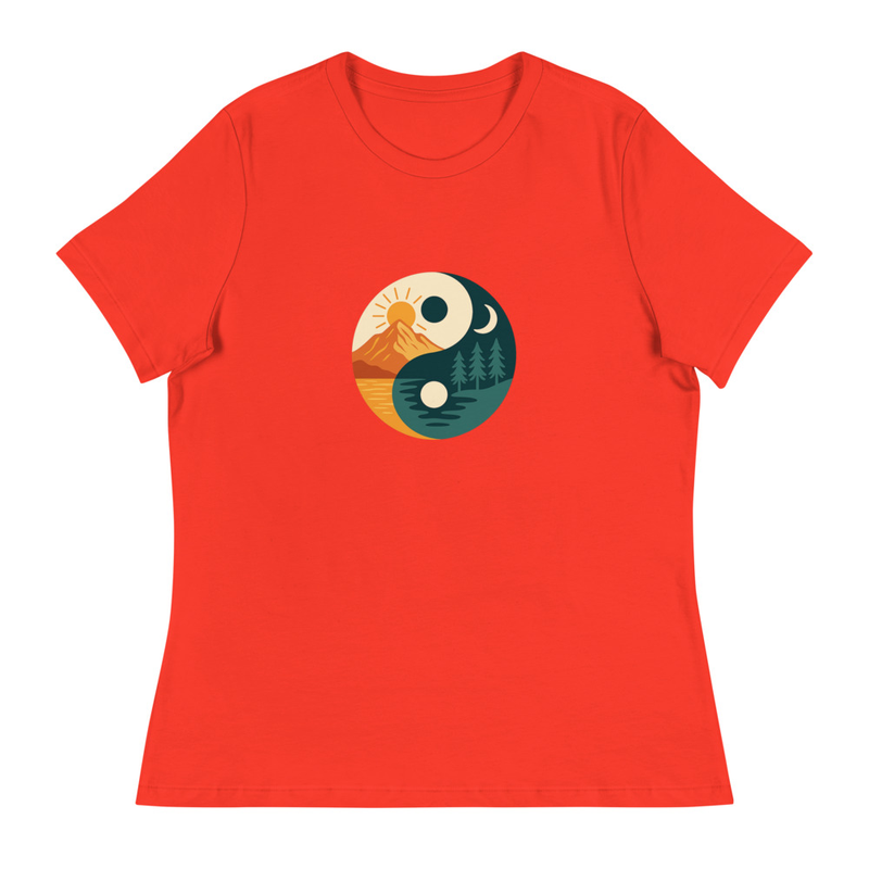 Yin Yang Nature Women's T-shirt