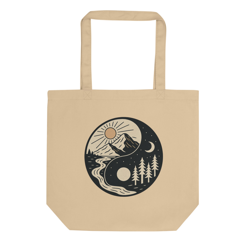 Nature Yin Yang Tote Bag