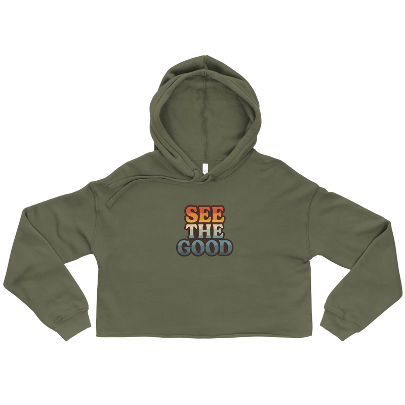 See The Good Cropped Hoodie