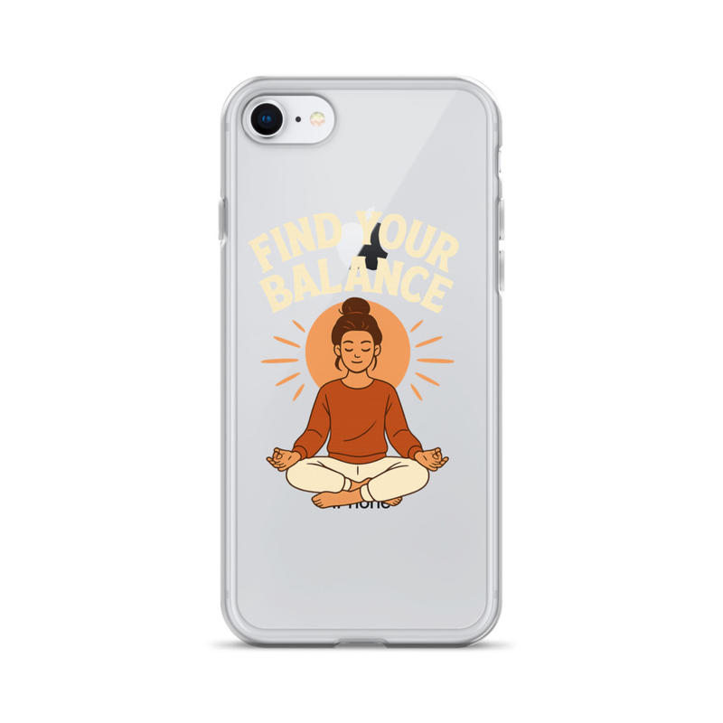 Find Your Balance Meditation Phone Case