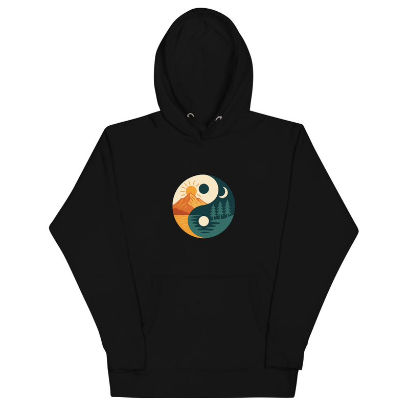 Yin Yang Nature Hoodie